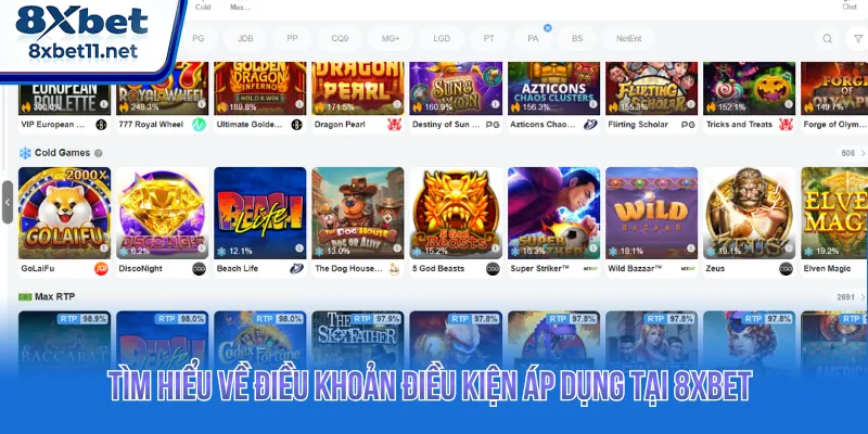 Điều Khoản Điều Kiện 8XBET Và Quy Định Cần Tuân Thủ 1 Điều khoản điều kiện áp dụng ngay từ thao tác đầu