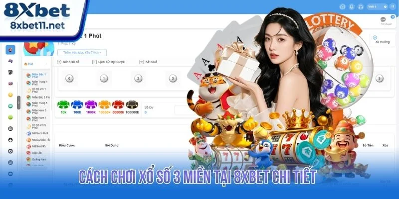 Xổ Số 3 Miền 8XBET: Hướng Dẫn Chơi Nhanh Cho Người Mới 2 Người chơi cần nắm rõ quy trình tham gia